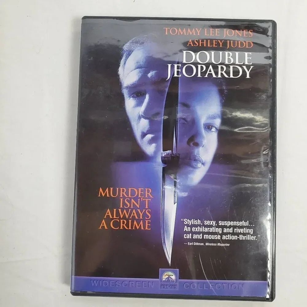 Double Jeopardy DVD Ashley Judd Tommy Lee Jones